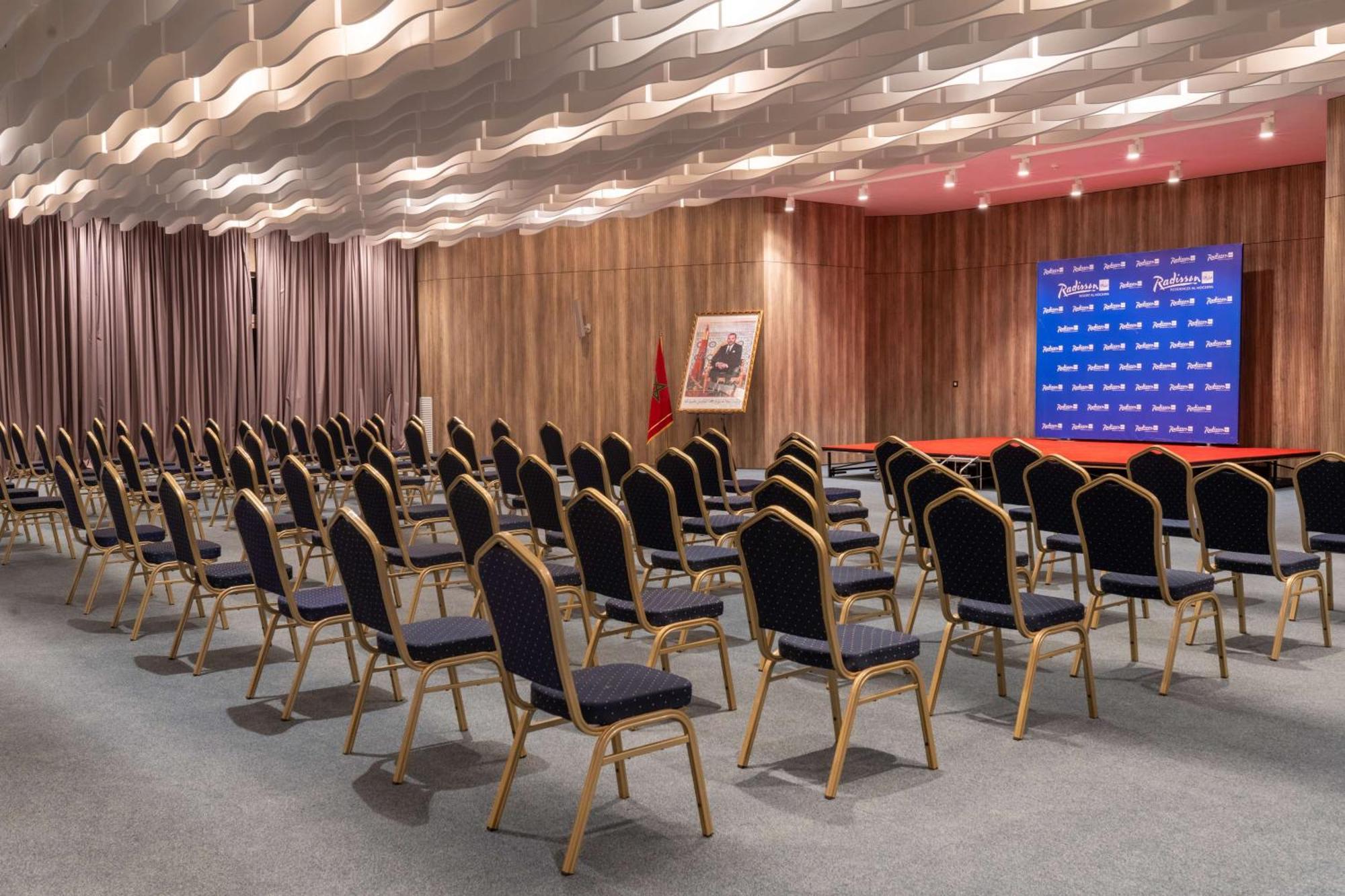 Radisson Blu Resort Al Hoceïma Eksteriør bilde The press conference room