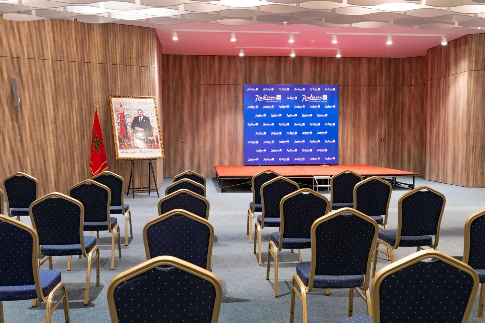 Radisson Blu Resort Al Hoceïma Eksteriør bilde The press conference room of the Moroccan parliament